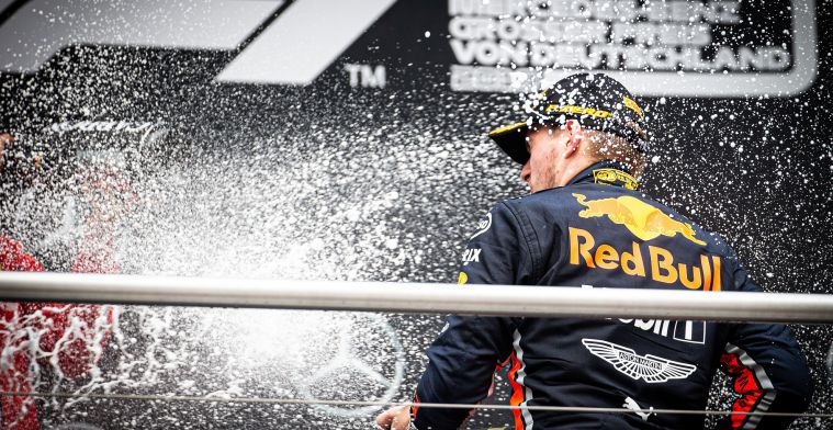 Max Verstappen scheurt naar P1 tijdens een bizarre, laatste Duitse Grands Prix