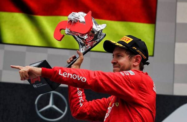 Vettel na knotsgekke thuisrace: Ik kan me niet eens alles herinneren