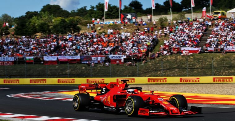 Vettel heeft zin in zomerstop na P3 in Hongarije: Even de batterij opladen
