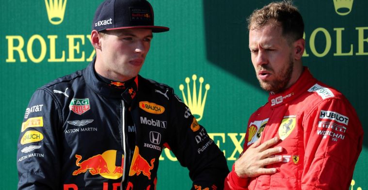 Ferrari niet dichtbij haar ambitie dit seizoen volgens Vettel
