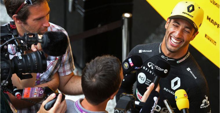 Ricciardo over Gasly: Het is niet oneerlijk en Red Bull moest iets doen