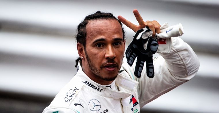 Lewis Hamilton: “Misschien kunnen winnen met wat meer rondjes”
