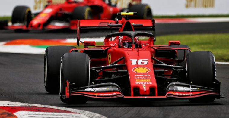 Samenvatting VT2 GP Italië: Leclerc nipt snelste in wisselvallige sessie