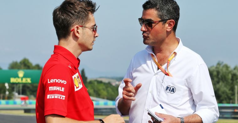Masi: Incidenten van Leclerc en Verstappen waren niet identiek