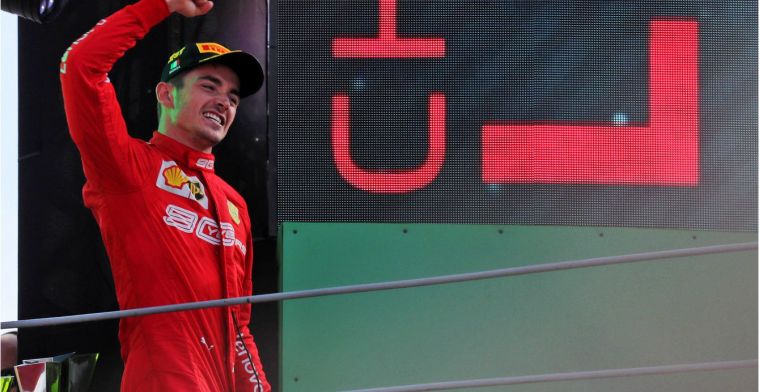 Leclerc is de nieuwe nummer 1 coureur binnen Ferrari
