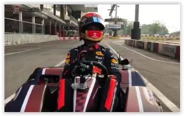 Alex Albon maakt de kartbaan onveilig in Singapore