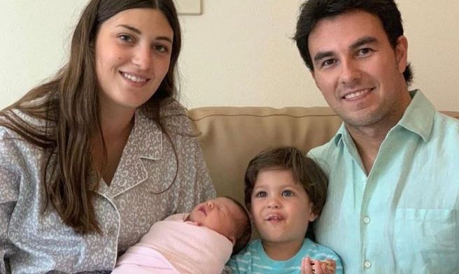 Sergio Perez is voor de tweede keer vader geworden