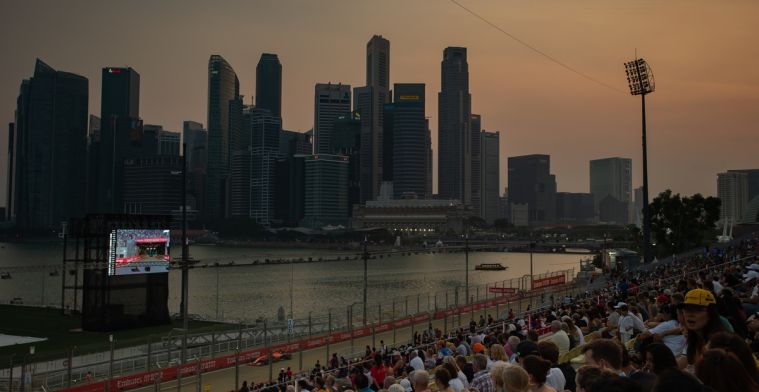 Hoe laat begint de Grand Prix van Singapore 2019?