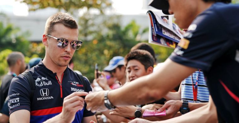 Daniil Kvyat bevestigd bij Toro Rosso; Albon of Gasly naast Verstappen