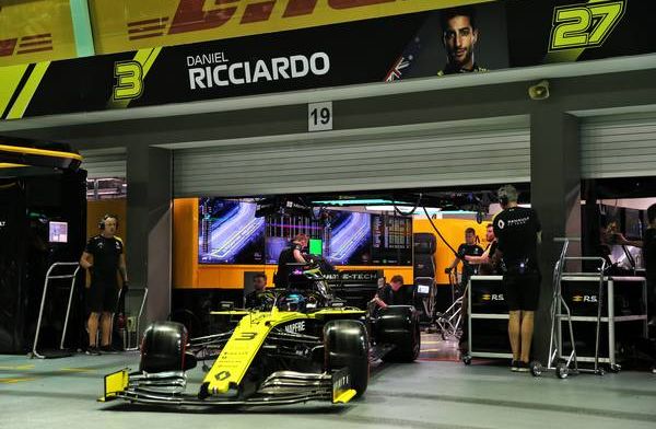 RS19 van Ricciardo voorzien van nieuwe MGU-K en control electronics