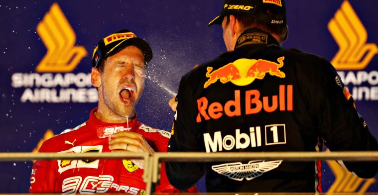 De zondag van GP Singapore: Consternatie bij Ferrari, Red Bull ontdekt probleem