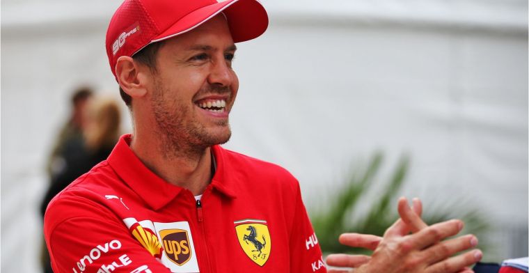 Vettel voelde zich niet bijzonder opgelucht na zijn overwinning