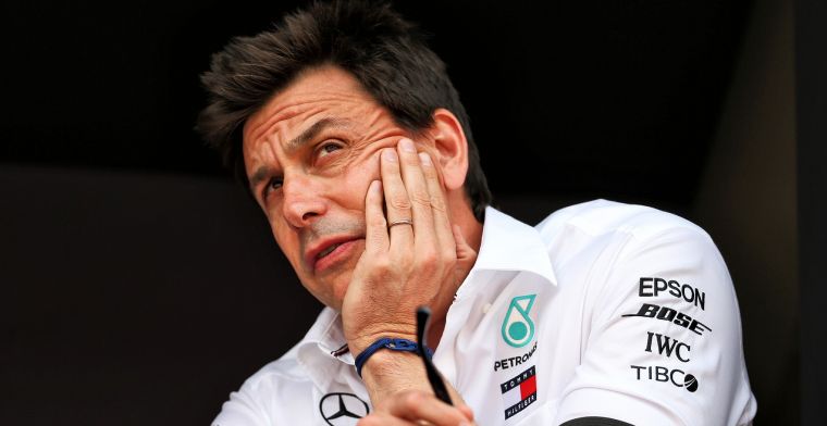 Toto Wolff: “Maak me inderdaad zorgen om de racepace van Ferrari”