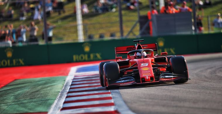 Vettel is verbaasd door de safety car: Ik kan hem niet beter neerzetten dan dat