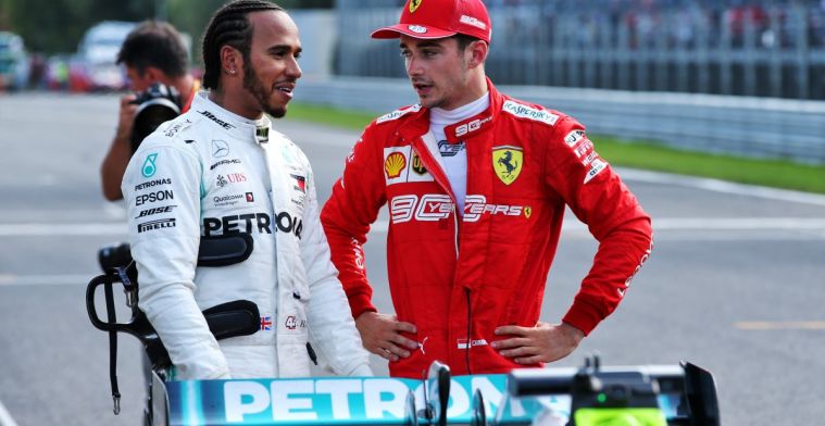 Leclerc spiegelt zich aan Hamilton: Ik lijk meer op Lewis