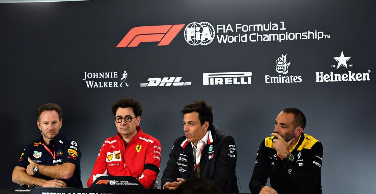 Reglementen 2021: 'Het is Ferrari, Red Bull en Mercedes tegen McLaren en Renault'