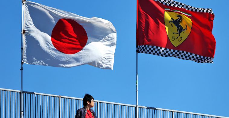 Uitslag kwalifcatie Japan: Ferrari vooraan, problemen bij Verstappen