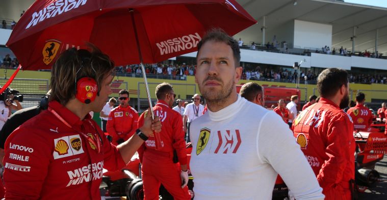 Stewards verklaren niet uitdelen straf aan Vettel voor valse start in Japan