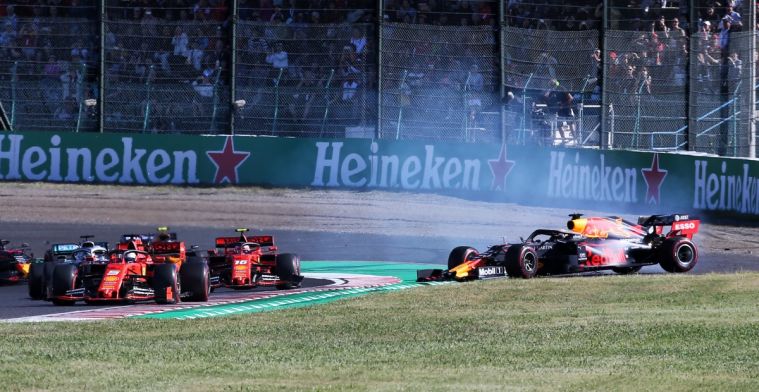 Mol over Verstappen-Leclerc: Ik vind dit geen standaard startongeval