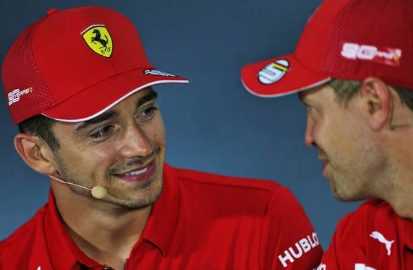 Leclerc ontkent ambities rol eerste coureur bij Ferrari