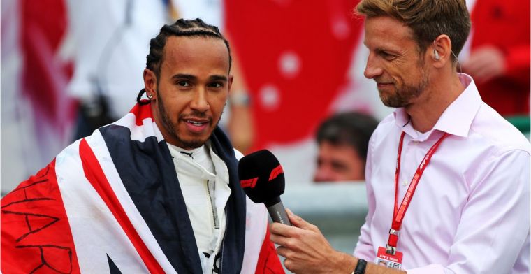 Button: Hamilton kan je niet vergelijken met F1-legendes