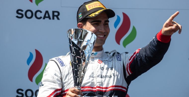 Formule 2-coureur Correa kan weer lachen dankzij bezoek Albon