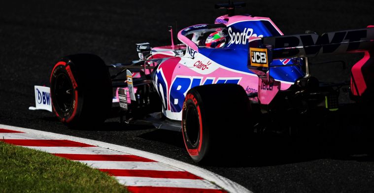 Perez in zijn nopjes met Racing Point: Zitten op één lijn met McLaren en Renault