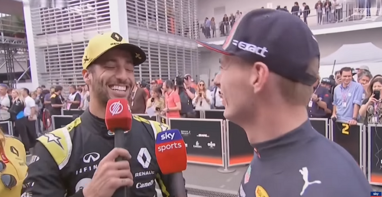 Verstappen en Ricciardo dollen: Ik was boos na jouw kwalificatie