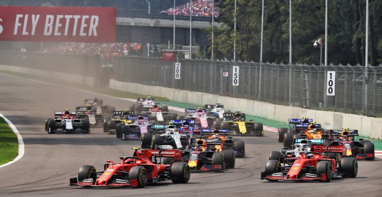 Vettel kritisch op spiegels in Formule 1: Is nu gewoon giswerk