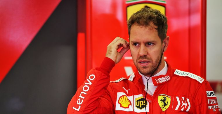 Kwartje viel volgens Vettel pas na GP Spanje bij Ferrari: Waren te langzaam
