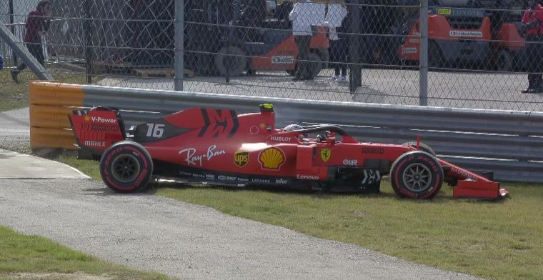 UPDATE: Geen gridstraf voor Leclerc na motorprobleem in VT3