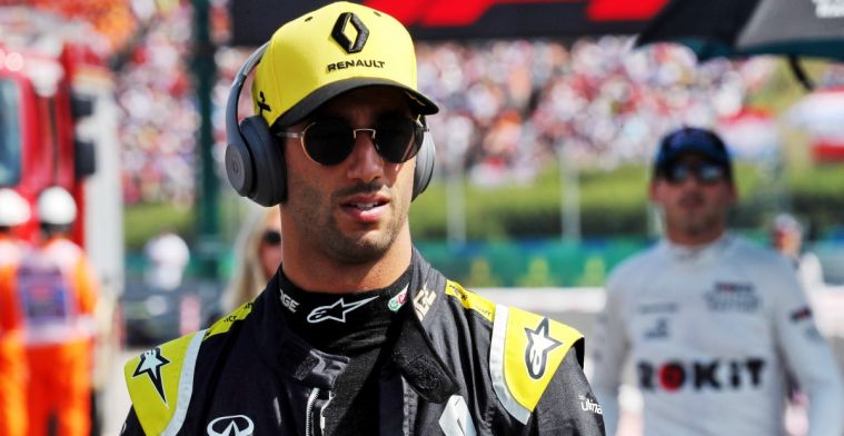 Geen terugkeer Ricciardo bij vertrek Renault
