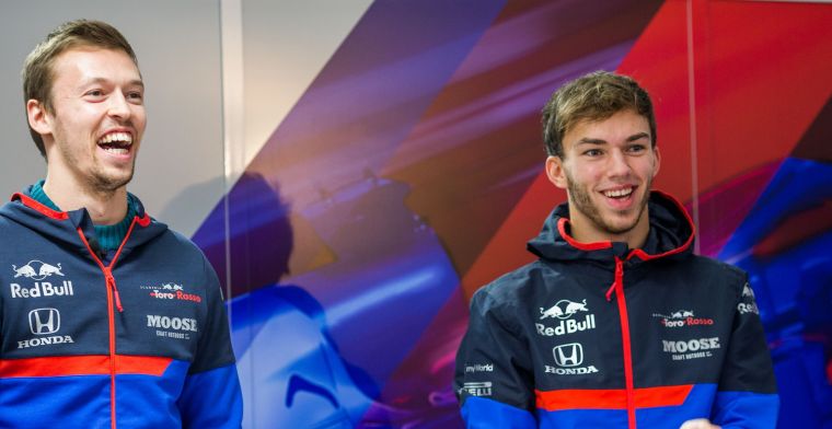 Toro Rosso bevestigt lineup 2020: Gasly en Kvyat blijven aan boord!