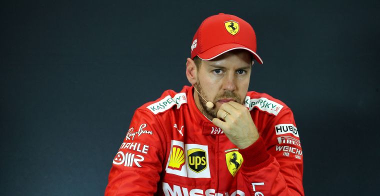 Vettel stug over teamorders: Waarom zou ik hem een gunst verlenen?