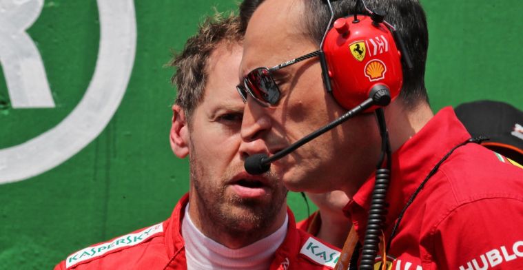 Vettel: Verstappen was buiten bereik