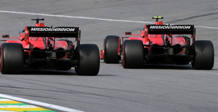 Botsing tussen Leclerc en Vettel zat er al ontzettend lang aan te komen
