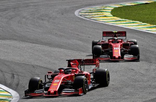 ''Vettel denkt zoals altijd weer dat hij alleen op de baan is''