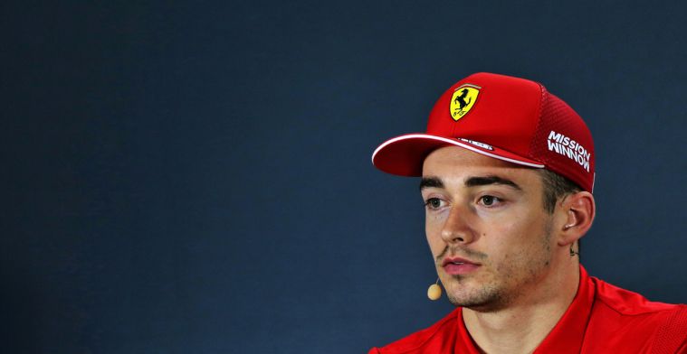 Leclerc aast op derde plek in het kampioenschap