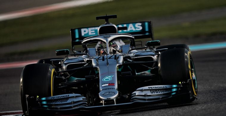 Hamilton vestigt nieuwe records met 'Grand Slam' in Abu Dhabi