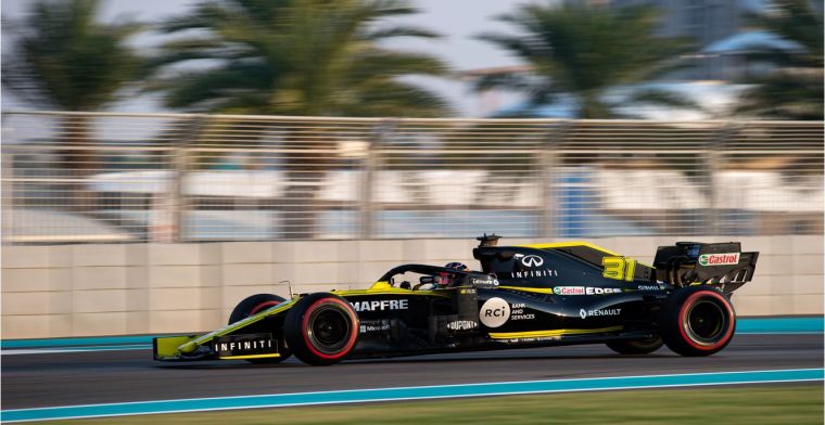 Ocon noemt testdagen in Abu Dhabi cruciaal