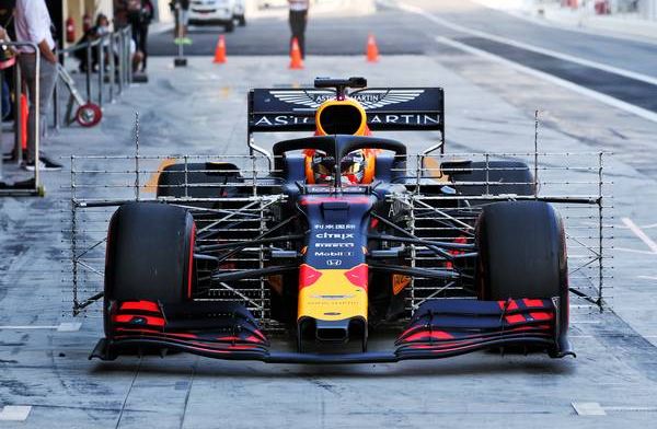 Red Bull testte in Abu Dhabi nieuwe voorophanging voor volgend seizoen