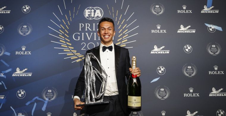 Albon wint 'Rookie of the Year'