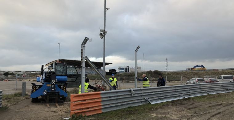Eerste zichtbare F1 upgrades voor Circuit Zandvoort worden geplaatst