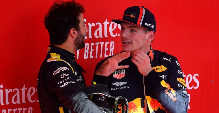 Ricciardo en Verstappen speelden geen spelletjes met elkaar: Had Max niets mee