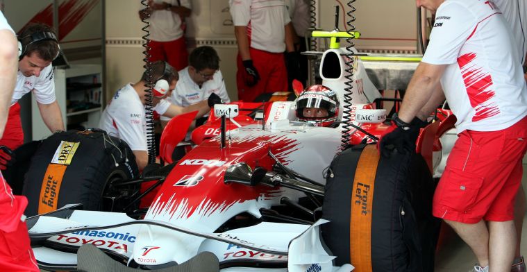 De opkomst, het scheuren richting de top en de ondergang van Toyota in de F1