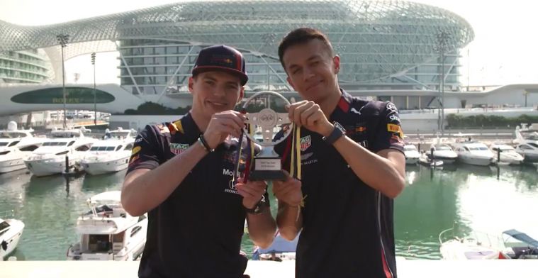 Verstappen en Albon toch nog 'kampioen' in de Formule 1 dit seizoen