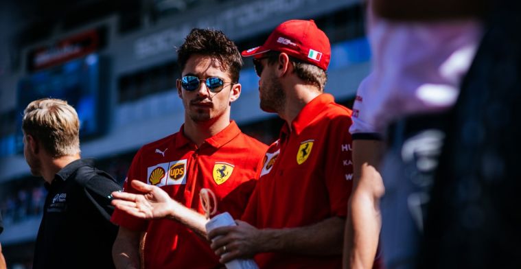 Volgens Ferrari is duidelijk dat prestaties Leclerc impact hebben gehad op Vettel