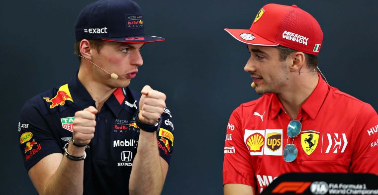 Brundle ziet voordelig aspect bij Verstappen en Leclerc: Zal Hamilton irriteren