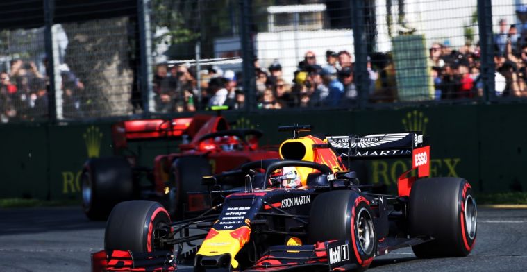 Red Bull hoeft van Verstappen in Australië niet al de snelste auto te hebben 