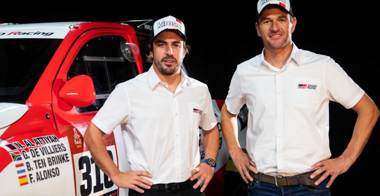 Alonso over debuut Dakar Rally: ‘’De kat uit de boom gekeken’’